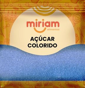 Açúcar Colorido Azul